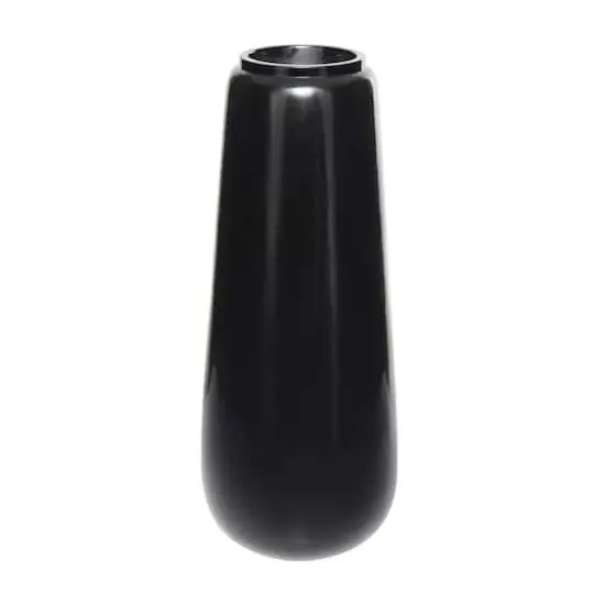 40" Black Modern Vase {5}