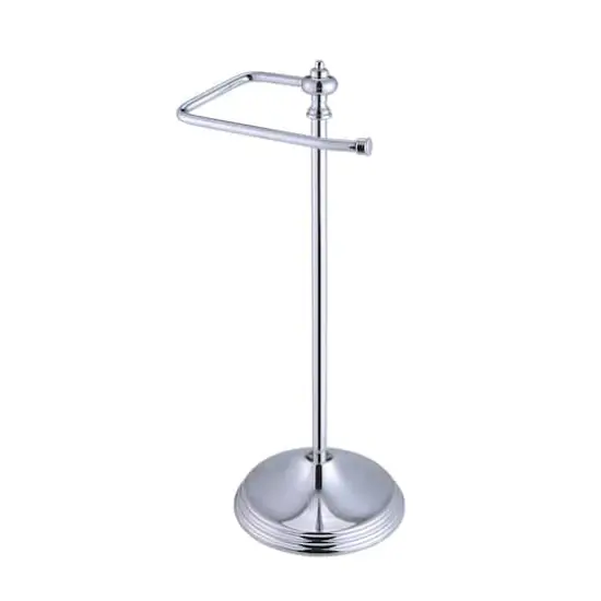 SunnyPoint 16" Chrome Heavy Weight Metal Fingertip Towel Holder Stand {1}