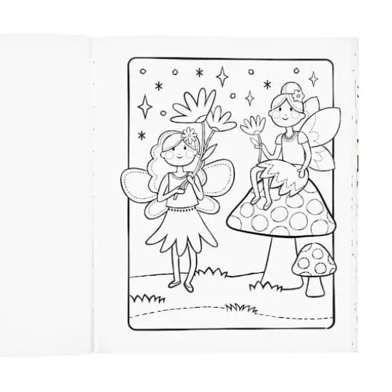 OOLY Color-in' Book: Princesses & Fairies {3}