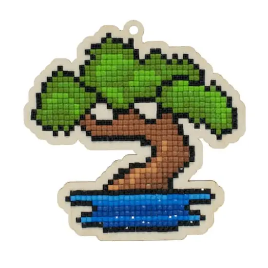 Crafting Spark Bonsai Tree Diamond Painting Kit {1}