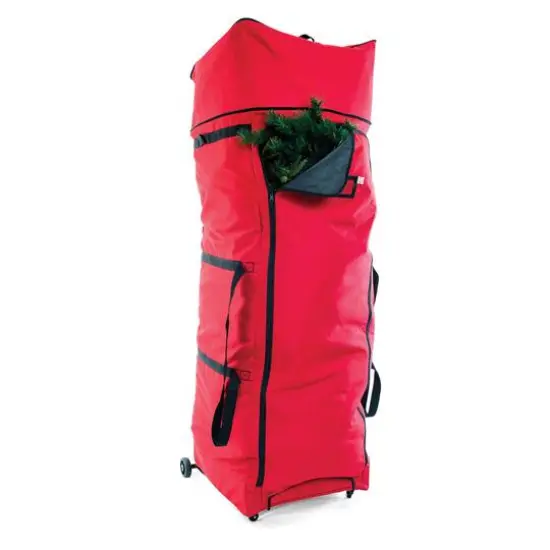 Santa's Bags 7-12ft. Artificial Christmas Tree Storage Bag with Wheels {3}