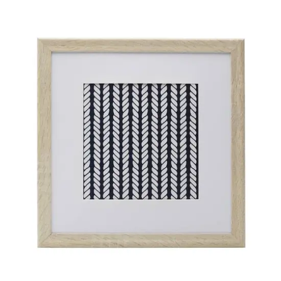 Melannco 9 Pack 8" x 8" Frame with Mat Beige {1}