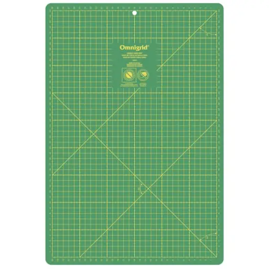 Omnigrid&reg; Double Sided Cutting Mat, 12" x 18" {1}