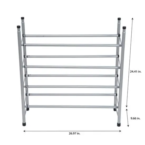Simplify 4-Tier Expandable Shoe Rack {5}