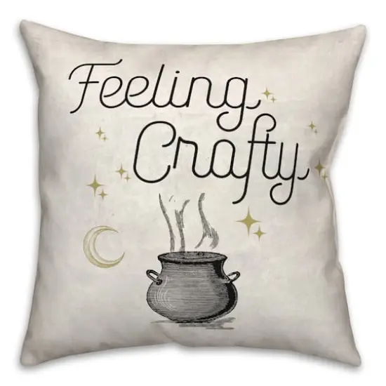 Feeling Crafty Throw Pillow {1}