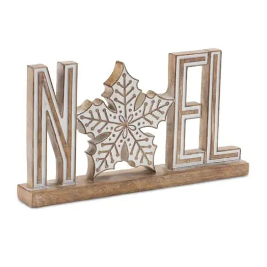 Holiday Joy & Noel Tabletop D&eacute;cor Set, 8.5" & 6.75" {4}