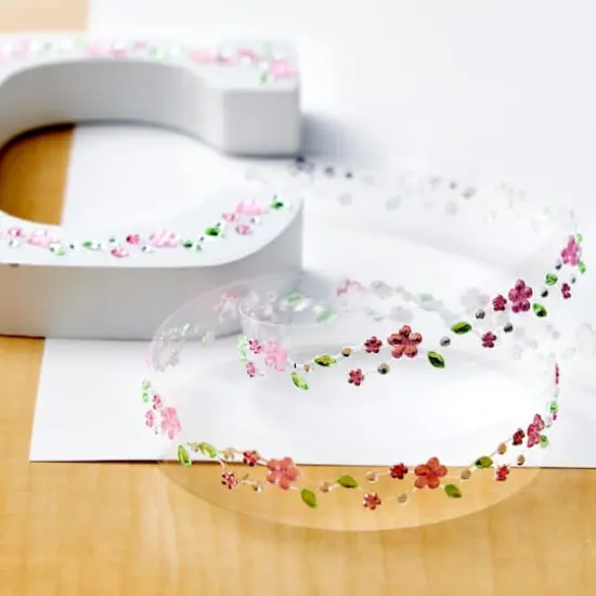 Pastel Flowers Bling on a Roll Embellishments by Recollections&trade; {3}