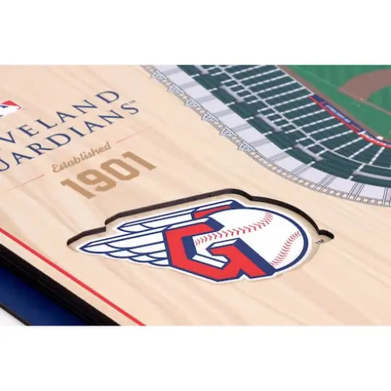 MLB Team 5-Layer StadiumView Wall Art Cleveland Indians {6}