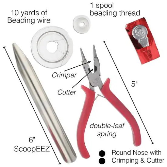 The Beadsmith&reg; Bead Caddy & Supplies Set {4}