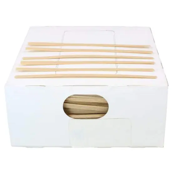 JAM Paper Home D&eacute;cor Trimmings 4" Paper Twist Ties, 2,000ct. Tan {1}