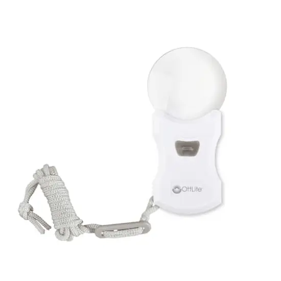 OttLite 2" Rimless Pendant LED Magnifier {1}