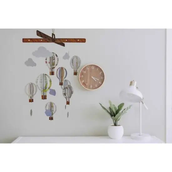 Leisure Arts&reg; Hot Air Balloons Wood Mobile {4}
