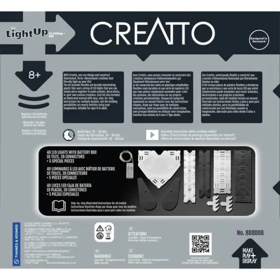 Thames & Kosmos Creatto&reg; Glowing Panda & Monochrome Crew {3}