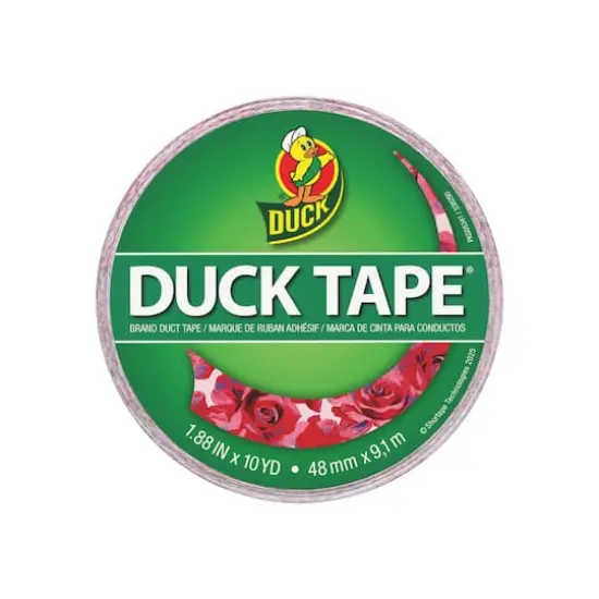 Duck Tape&reg; 10yd. Rose Duct Tape {3}