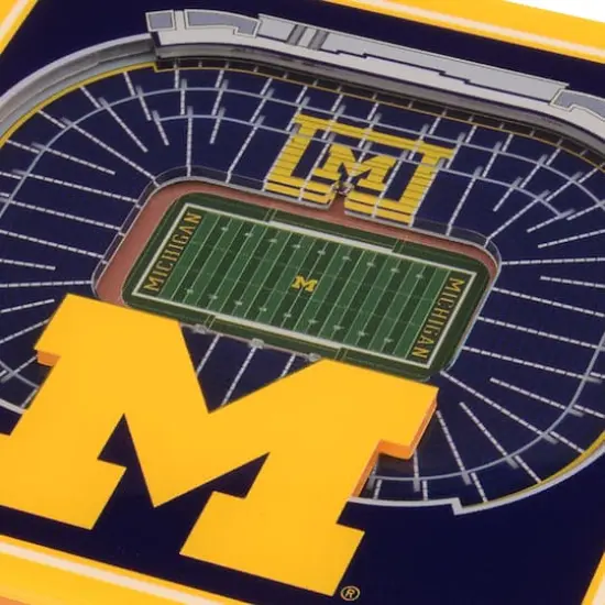 NCAA 3D StadiumView Coasters Michigan Wolverines {5}
