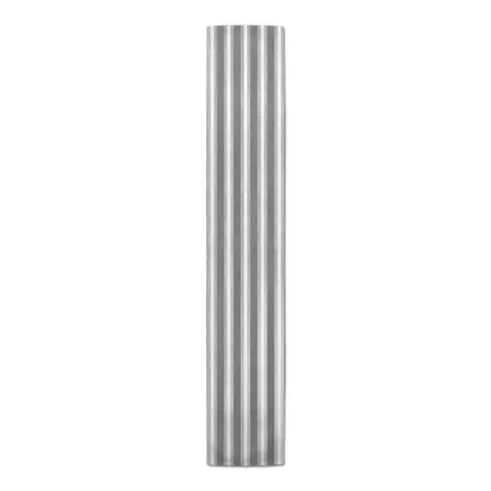 Stripes Indoor/Outdoor Table Runner Gray {1}