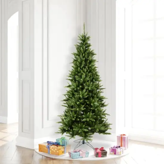 6.5ft. Unlit Slim Camdon Fir Artificial Christmas Tree {3}