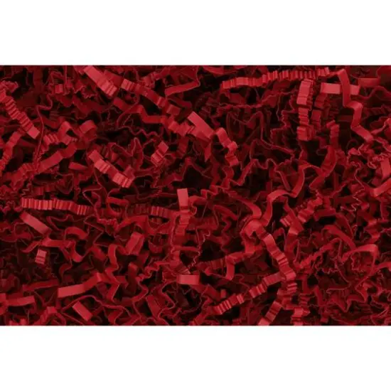 Essentials by Leisure Arts Crinkle Shred Box, 10lb. Bordeaux {1}