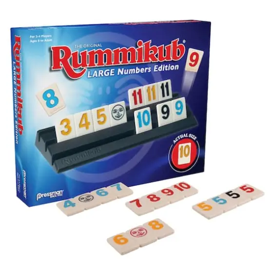 Pressman&reg; Large Number Rummikub&reg; Game {1}
