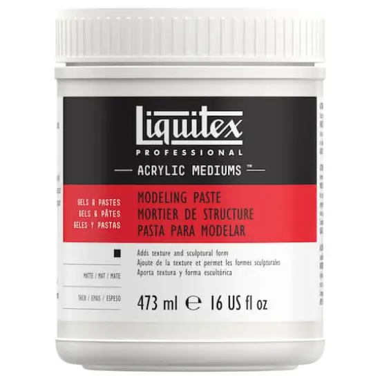 Liquitex&reg; Acrylic Mediums&trade; Modeling Paste {1}