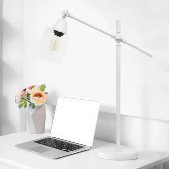 Lalia Home 2.5ft. Vertically Adjustable Desk Lamp White {5}