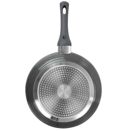 Oster Ridge Valley 10'' Gray Aluminum Nonstick Frying Pan {4}