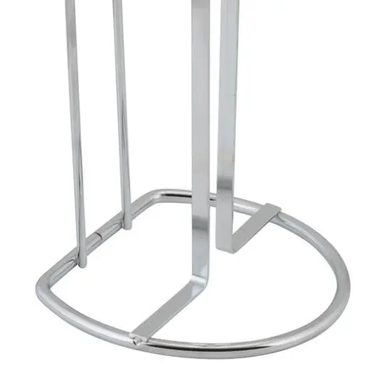 Bath Bliss Chrome Toilet Paper Reserve & Dispenser {8}