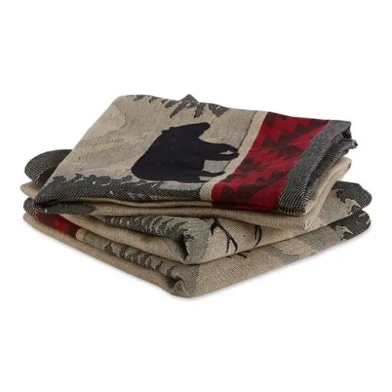 DII&reg; Walk in the Woods Jacquard Dishtowel Set {6}