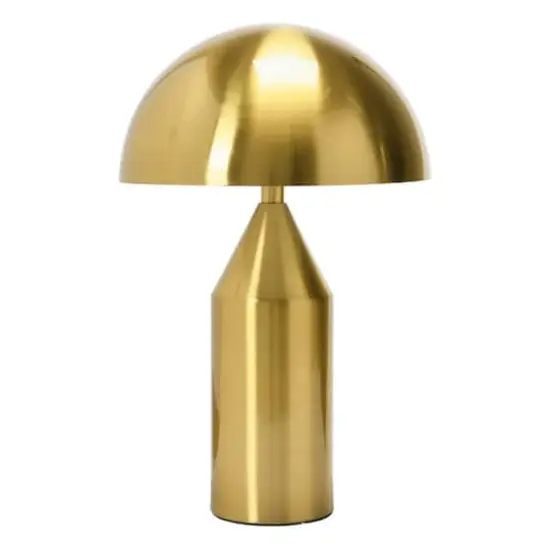 Hello Honey&reg; 14.5" Metal Electroplated Table Lamp with Inline Switch {1}