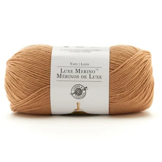 Luxe Merino&trade; Solid Yarn by Loops & Threads&reg; Sand {1}