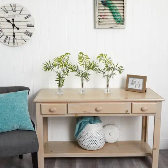 19" Mini Palm in Vase, 3ct. {6}