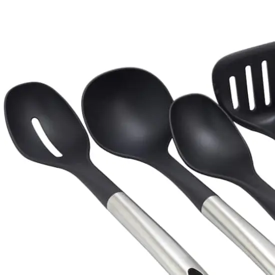 Better Chef Silver Nylon Kitchen Utensil Set, 6ct. {5}