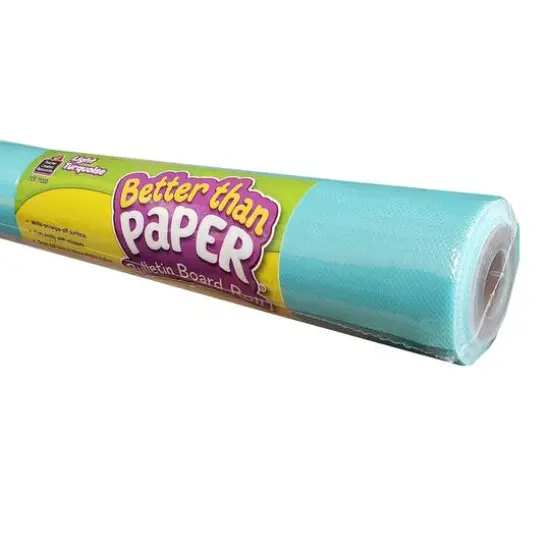 Teacher Created Resources Better Than Paper&reg; 4' x 12' Bulletin Board Roll, 4ct. Turquoise {1}