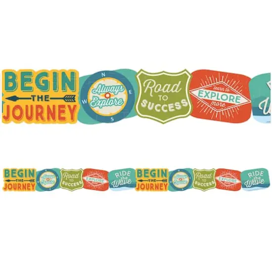 Eureka Adventurer Badges Extra Wide Deco Trim&reg; Set {3}