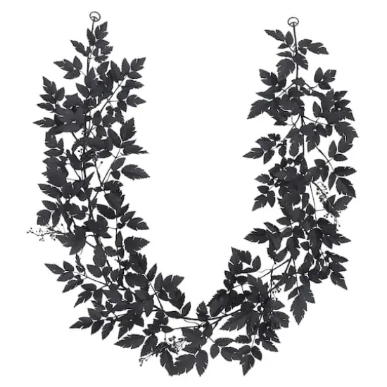 6ft. Black Foliage Garland by Ashland&reg; {1}