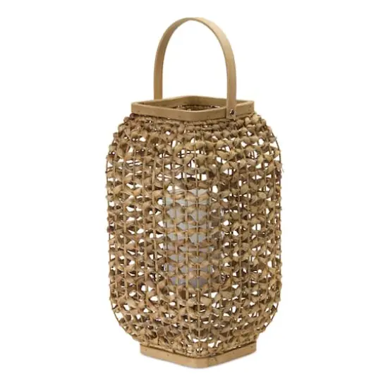 21.5" Wicker Lantern {1}