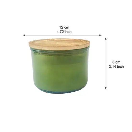 13.5oz. 3 Wick Scented Jar Candle by Ashland&reg; Aspen Leaves {5}