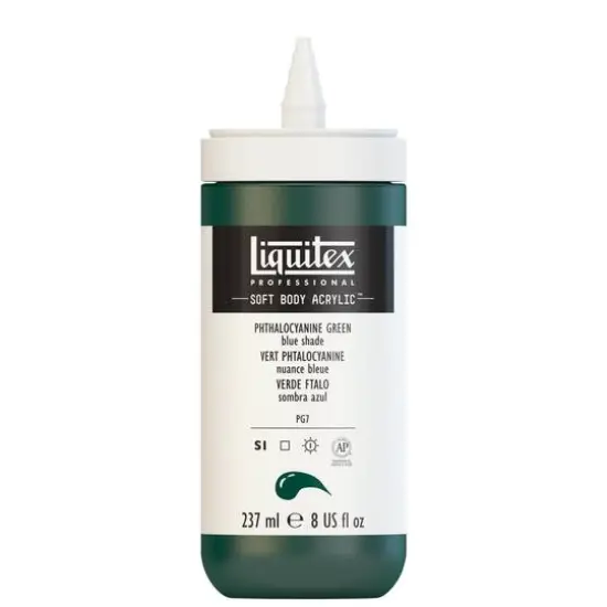 Liquitex&reg; Professional Soft Body Acrylic Color, 8oz. Phthalocyanine Green (Blue Shade) {4}