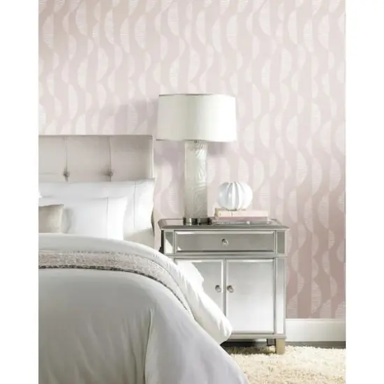 RoomMates Seychelles Wave Peel & Stick Wallpaper Pink {5}