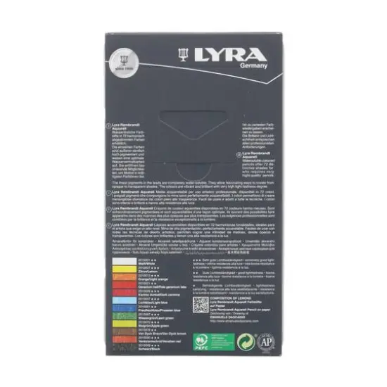 Lyra Rembrandt Aquarell Colored Pencils 12 Color Set {5}