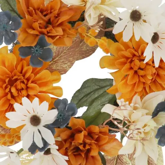 Mini Dahlia & Mum Wreath by Ashland&reg; {3}