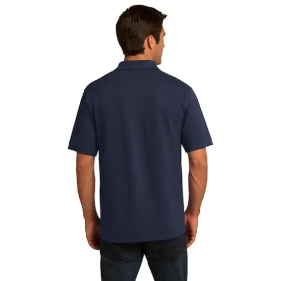 Port & Company&reg; Core Blend Pique Adult Polo Deep Navy {6}