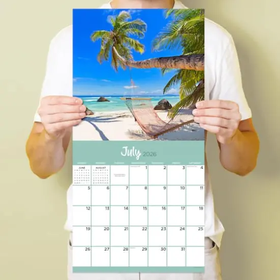 2026 Tropical Escapes Wall Calendar {5}