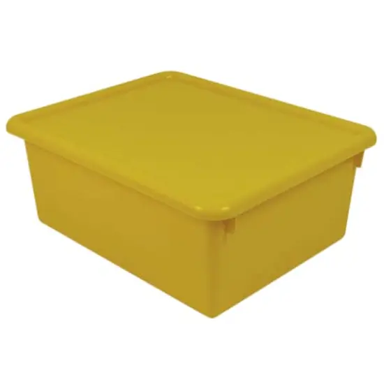 Romanoff&reg; Stowaway&reg; 5" Letter Box with Lid, 2ct. Yellow {4}