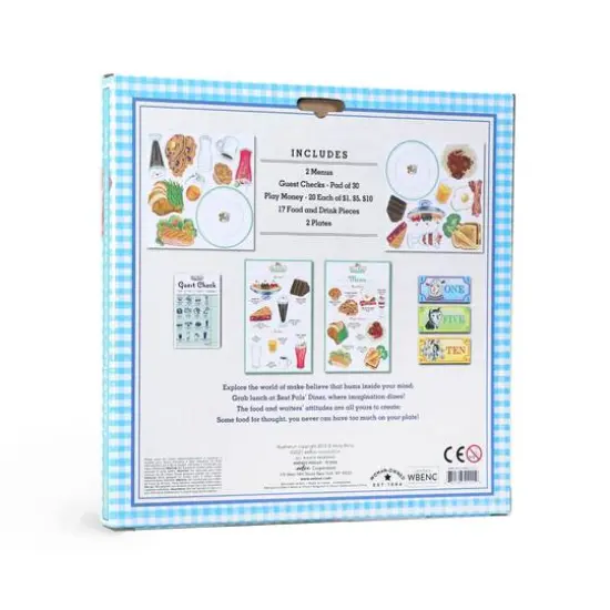 eeBoo Pretend Play Best Pals' Diner Set {8}