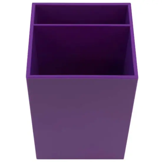 JAM Paper Plastic Pen Holder Purple {5}