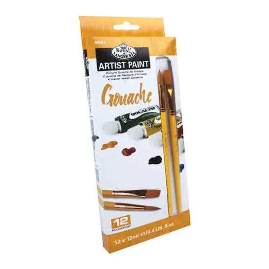 Royal & Langnickel&reg; 12 Color Gouache Artist Paint Set {1}