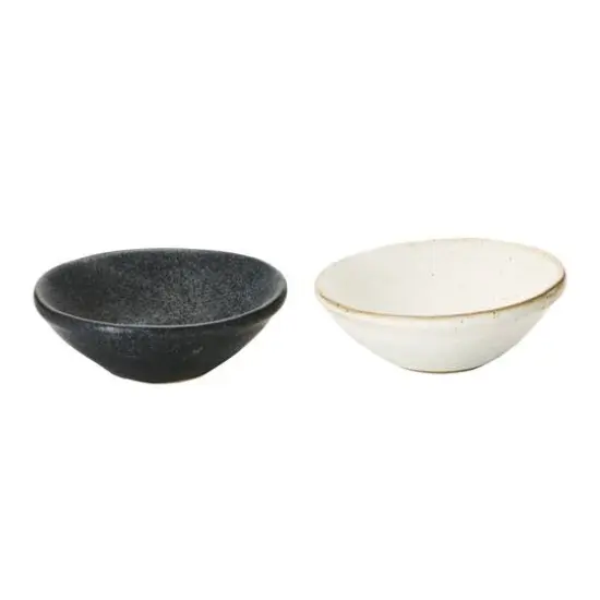Hello Honey&reg; 3.5" Stoneware Bowls with Reactive Glaze Set {3}
