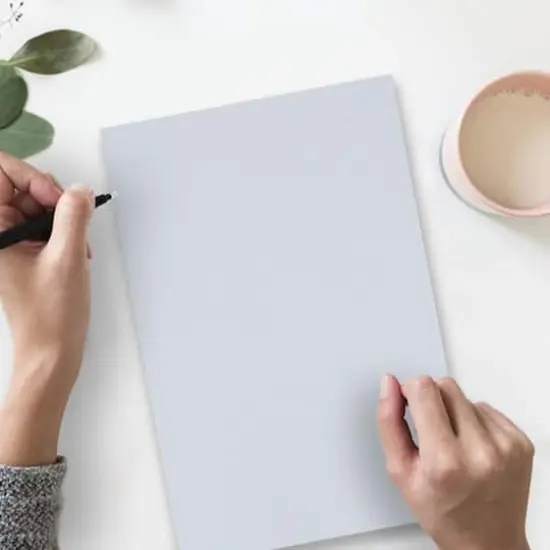 JAM Paper 8.5" x 14" 80lb. Matte Cover Cardstock Pack, 50 Sheets Baby Blue {4}