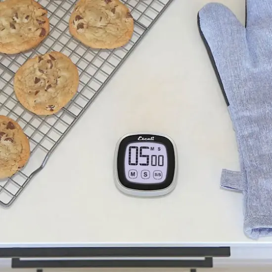 Escali Black Touch Screen Digital Timer {7}